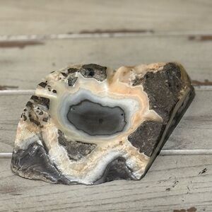 Natural Agate Stone Slice Ashtray